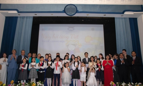 Ngày hội Vinh danh và thúc đẩy hoạt động học tập tiếng Việt tại Nga 2023