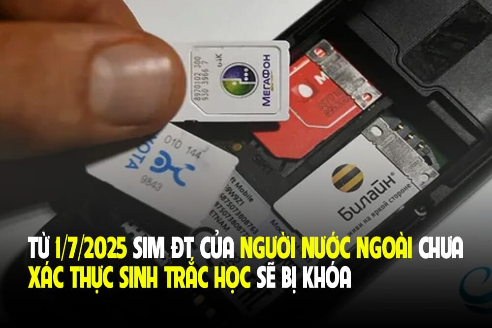 SIM điện thoại tại Nga sắp bị siết chặt: Thông tin mới nhất cho du học sinh