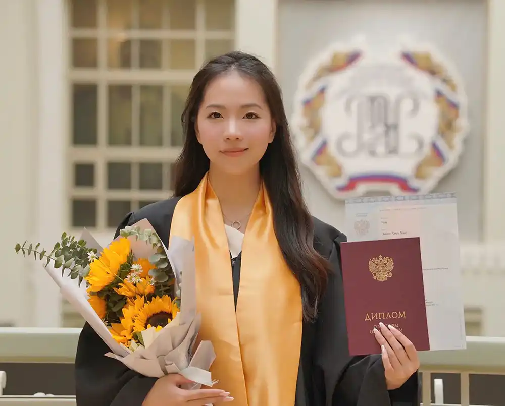 Tốt nghiệp bằng đỏ tại Đại học Kinh tế Plekhanov – Niềm tự hào Việt Nam