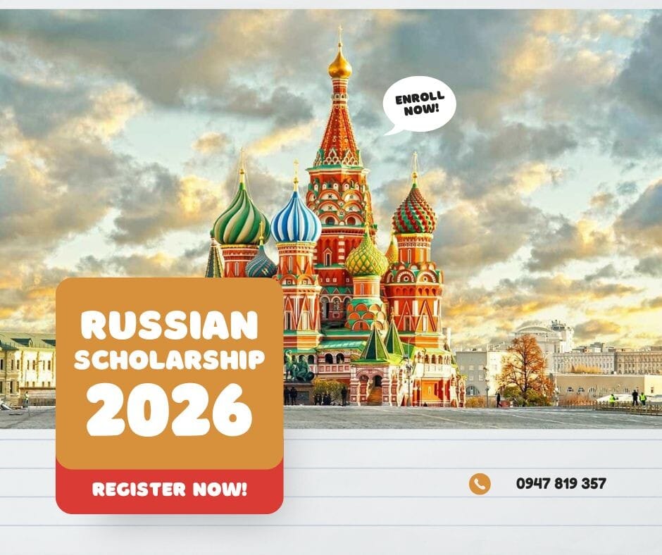 học bổng du học Nga 2026