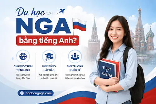 Du học Nga bằng tiếng Anh được không? Những điều cần biết trước khi chọn trường - Du học Nga