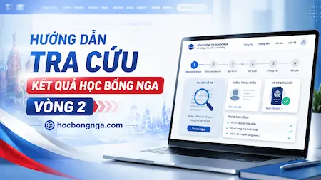 Tra Cứu Kết Quả Học Bổng Nga Vòng 2 Năm 2026 Chi Tiết - Du học Nga