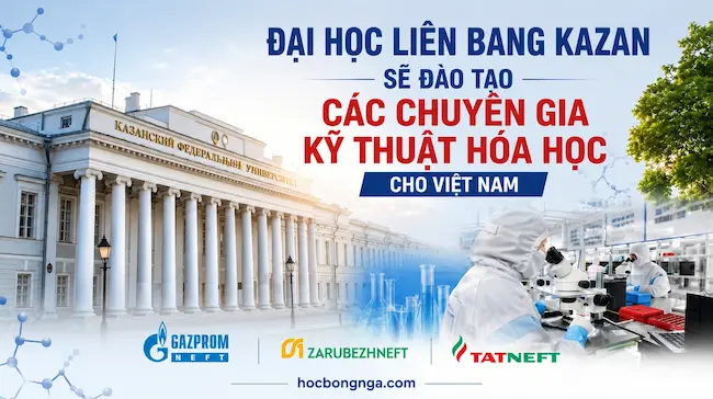 KFU đào tạo chuyên gia Vietsovpetro: Dấu ấn mới trong hợp tác giáo dục Nga Việt - Du học Nga