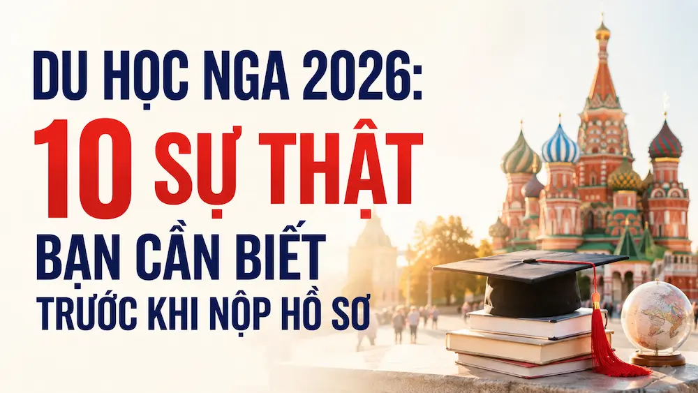 Du Học Nga 2026: 10 Sự Thật Bạn Cần Biết Trước Khi Nộp Hồ Sơ - Du học Nga