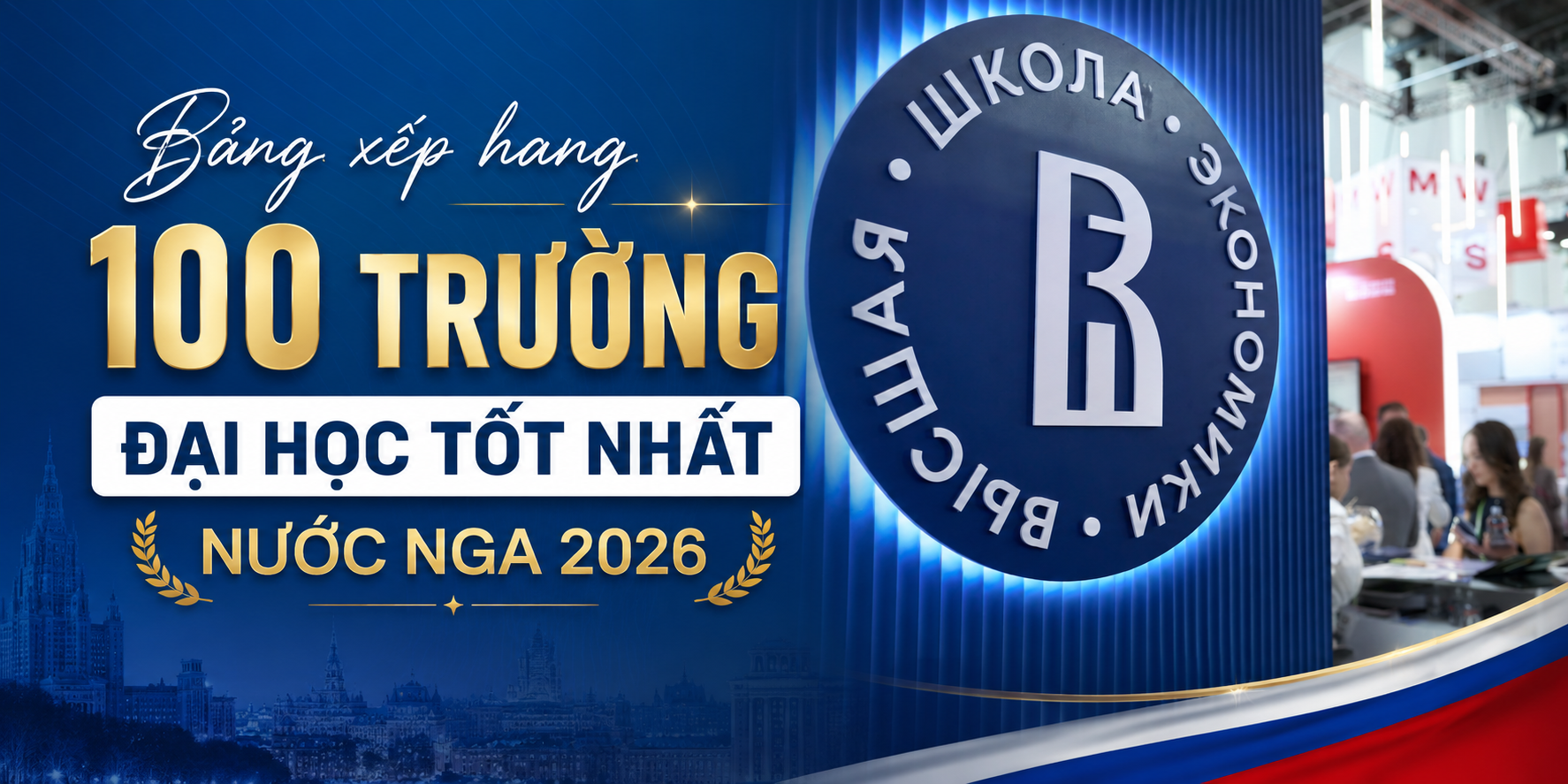 Bảng xếp hạng đại học Nga 2026 theo Forbes với Top 100 trường đại học tốt nhất nước Nga