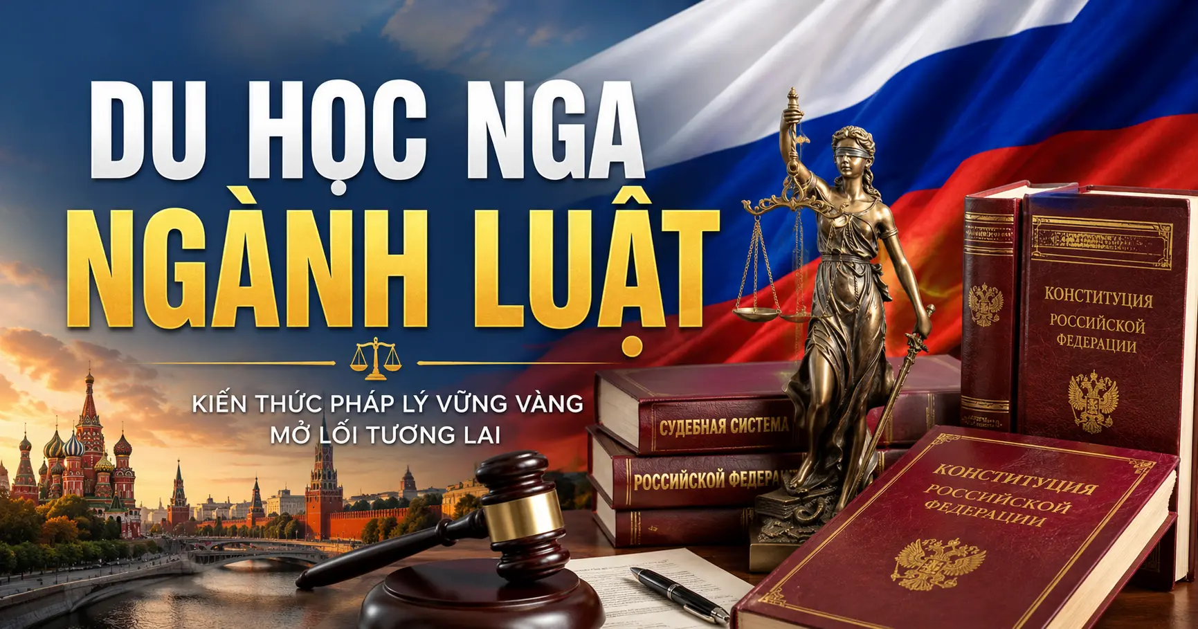 Du học Nga ngành Luật: Học gì, ra trường làm gì?