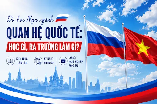 Du học Nga ngành Quan hệ quốc tế: Chương trình đào tạo và cơ hội nghề nghiệp - Du học Nga
