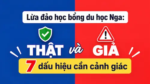 Lừa đảo học bổng du học Nga: 7 dấu hiệu cần cảnh giác - Du học Nga